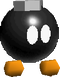 A render of a Bob-omb from Super Mario 64