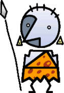 Sprites of Cragnons from Super Paper Mario