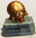 A Statue from Donkey Kong Bananza: DK Island & Emerald Rush