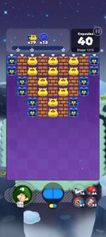 Stage 1215 from Dr. Mario World