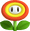 Artwork of a Fire Flower for New Super Mario Bros. 2