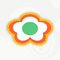 A sticker in Mario Kart World