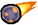 A sprite of the meteor used during the Behemoth boss fight in Mario Sports Mix