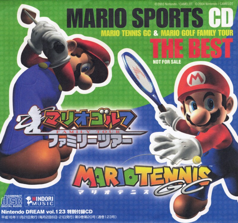 Mario Sports CD: Mario Tennis GC & Mario Golf Family Tour The Best