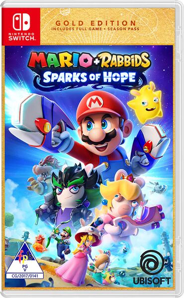 File:Mario + Rabbids Sparks of Hope Gold Edition South Africa boxart.jpg