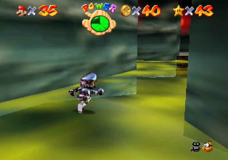 File:Metal Mario in the Cave.png