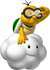 Artwork of a Lakitu in New Super Mario Bros. (later used in Super Mario Run)