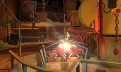 Roundhouse Brawl from Luigi's Mansion: Dark Moon