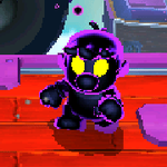 Squared screenshot of a Big Cosmic Clone from Super Mario 3D Land.