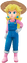 Artwork of Princess Peach from Super Mario Odyssey in the outfit she wears in Mount Volbono.