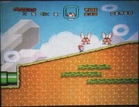 Goombas in a prototype of Super Mario World