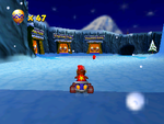 Snowflake Mountain from Diddy Kong Racing