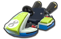 Yoshi's Standard Kart body from Mario Kart 8