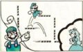 Image on page 15 of the Crystal Screen version's instruction manual