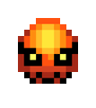 Redesign, keeps the smiling face but is now accompanied by a halo of electricity
