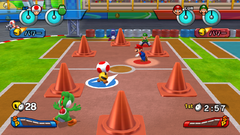 mario golf toadstool tour target bullseye