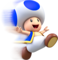 Toad running (without dust)
