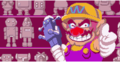 Wario with a toy Robot
