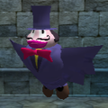 A Magician with its bat-like wings revealed