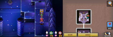 Eighth block in Woohoo Hooniversity of Mario & Luigi: Superstar Saga + Bowser's Minions.