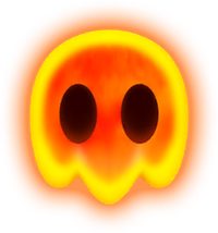 Icon of Lava Bubble from Dr. Mario World