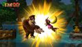 Kong POW with Dixie; turns all enemies on the screen into Gold Hearts.