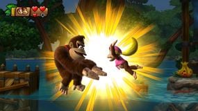 Kong POW with Dixie turns all enemies on the screen into Gold Hearts.