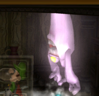Ceiling Surprise in the game Luigi's Mansion.