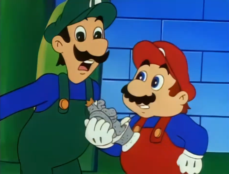 File:Luigi (Adventures 3) Behind The Voice Actors.png