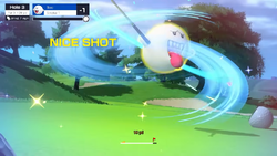 Boo's Special Shot in Mario Golf: Super Rush