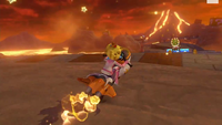 Wii Grumble Volcano in Mario Kart 8
