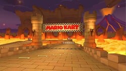 GBA Bowser's Castle 4 in Mario Kart Tour