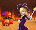 The course icon of the R variant with Rosalina (Halloween)