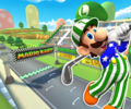 The course icon with Luigi (Golf)