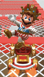 Mario (King) performing a trick.