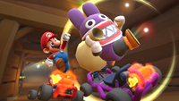 Mario vs. Mega Nabbit in Mario Kart Tour