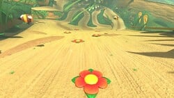 An obstacle spawned by Kamek in Mario Kart World