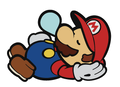Mario resting