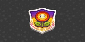 Flower Cup artwork from one of the results from the Personality quiz: Mario Kart World cups.