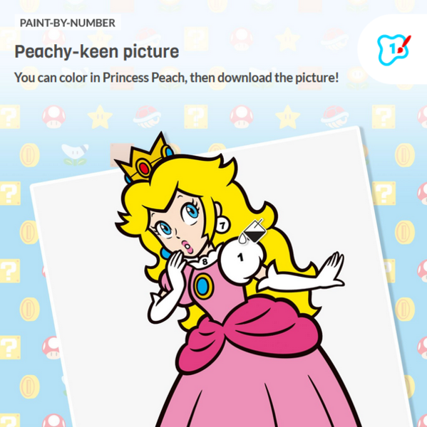 File:Paint by Number Princess Peach Activity icon.png
