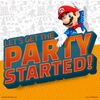 New Year's Day card featuring Mario Party: The Top 100 artwork of Mario