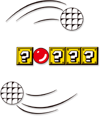 Artwork of Roto-Discs from the Super Mario Bros. 3 Famicom 40th Anniversary website
