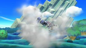 Sheik's Vanish in Super Smash Bros. for Wii U.