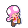 Jumping Toadette Standee from Super Mario Bros. Wonder