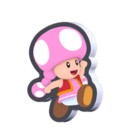 Jumping Toadette Standee from Super Mario Bros. Wonder