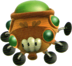 Artwork of Tarantox from Super Mario Galaxy.