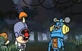 Dr. Crygor and Mike in Agate Forest