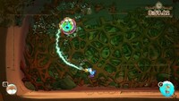 Boss fight with the core of the moon in Yoshi and the Mysterious Book