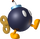 Artwork of a Bob-omb, from Mario Kart Wii.