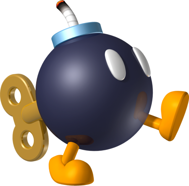 File:Bob-omb - Mario Kart Wii.png - Super Mario Wiki, the Mario ...